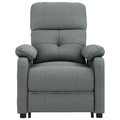 vidaXL Electric Stand up Massage Recliner Chair Fabric 