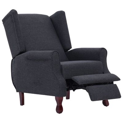 Folding massage Recliner Dark Gray or beige Fabric 