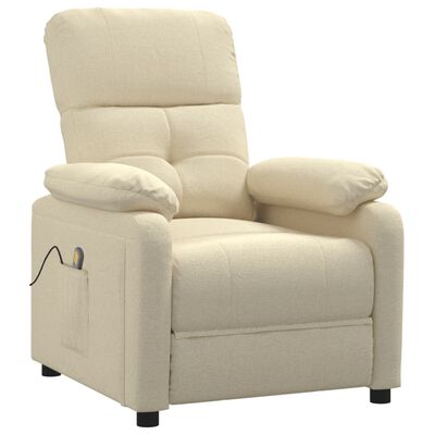 vidaXL Electric Stand up Massage Recliner Chair Fabric 